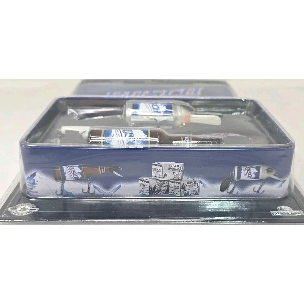 Busch Beer Advertising Fishing Lures 4 In Sealed Original Package Rare Vtg U132
